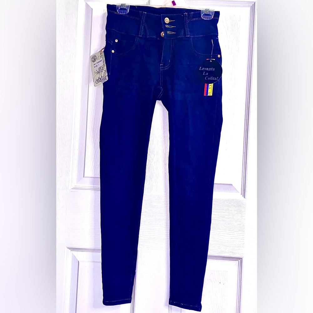 Size 1 blue Bella Jeans